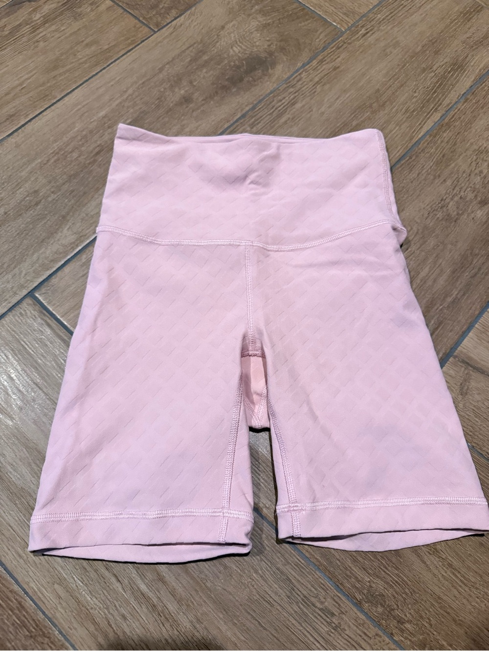 lululemon athletica Light Pink High-Waist Bike Shorts